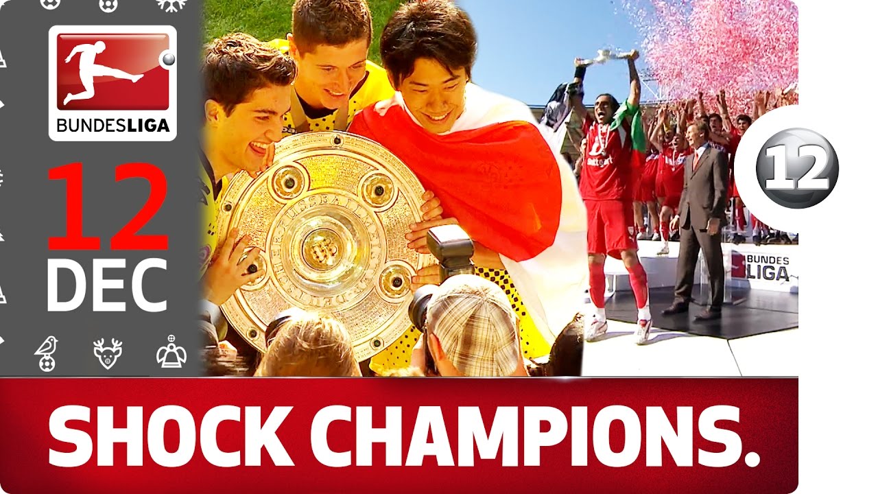 Top 5 Unexpected Bundesliga Champions - Bundesliga 2016 Advent Calender 12