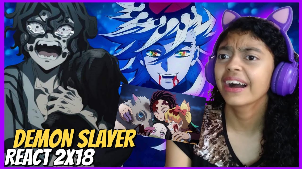 QUEM É ESSE ONI??? - React Demon Slayer EP 18 temporada 2