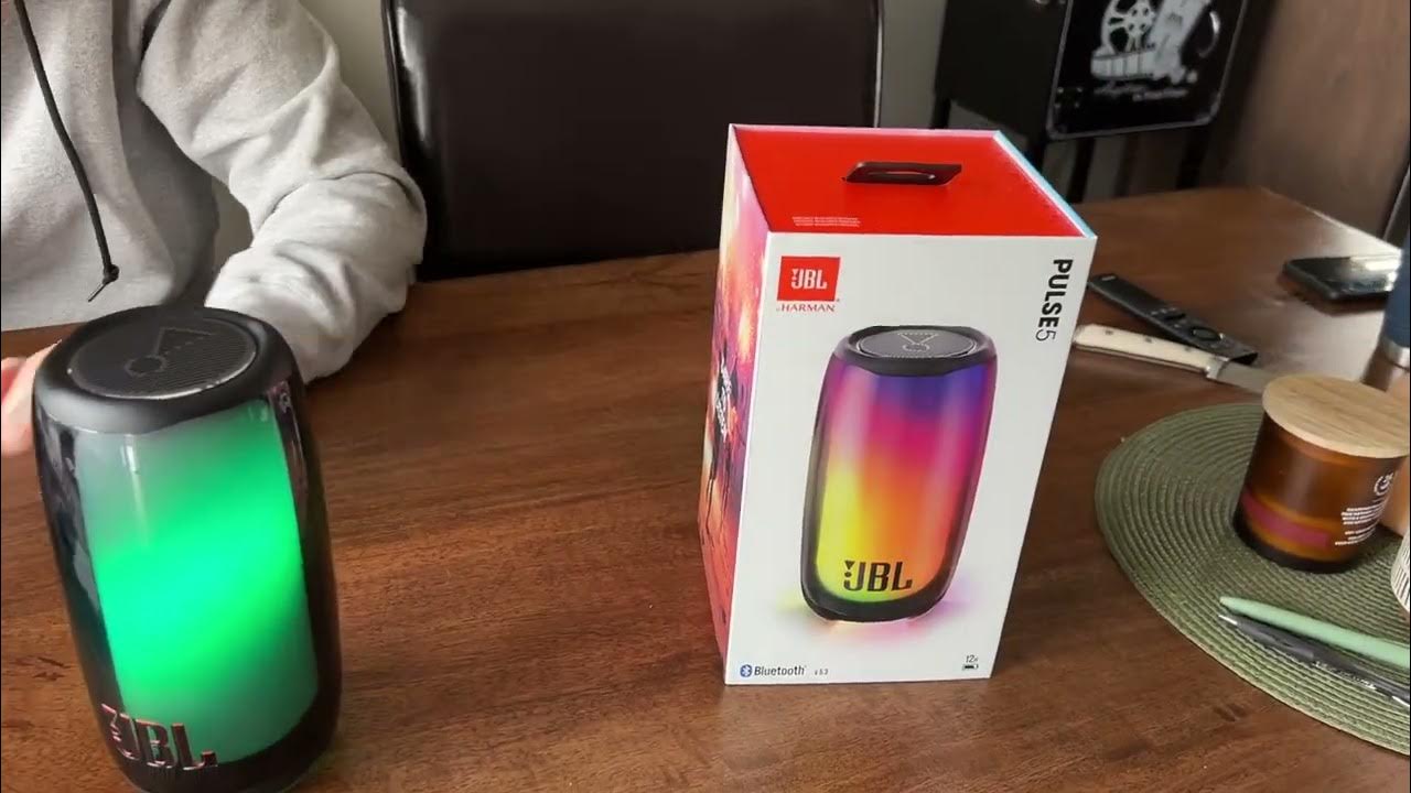 5!! look unboxing. - JBL Pulse and Quick YouTube