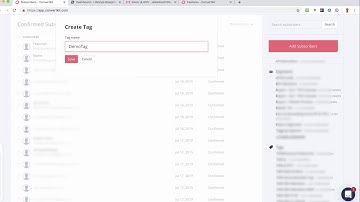 Convert Kit - How To Create A Tag & Use Tags