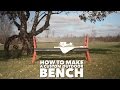 How to Make a Bench out of old Chairs