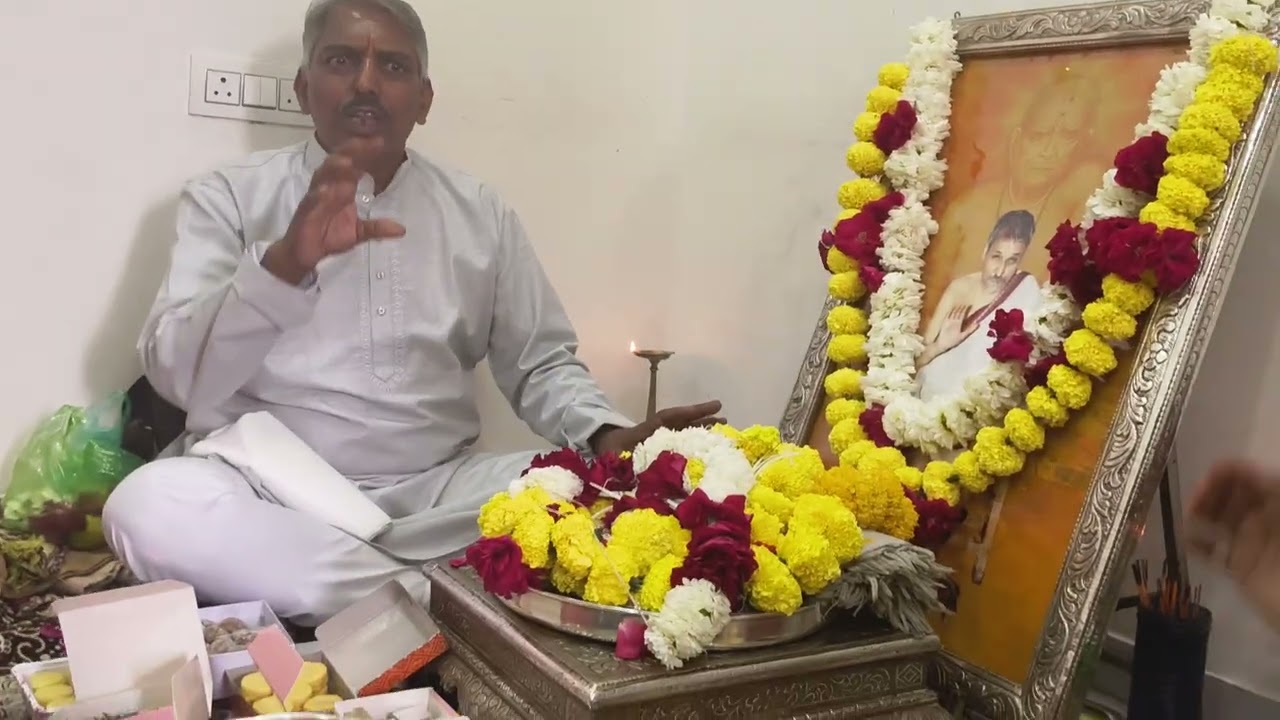 Swami Samarth paduka Pujan at home