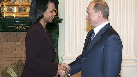 Condoleezza Rice Says Vladimir Putin 