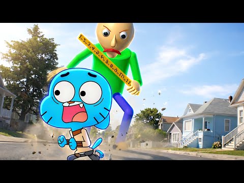 Gumball X Baldi Ultimate Crossover Sora 2 