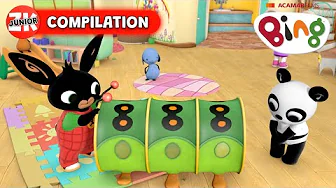 Bing and Friends Forever! 💙🐾 The Best Playdates! | Bing Clip Compilation | ZeeKay Junior