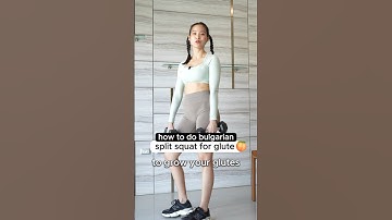 💥TIPS💥Bulgarian Split Squat for your GLUTE #glutesworkout