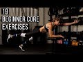 19 Beginner Core Exercises