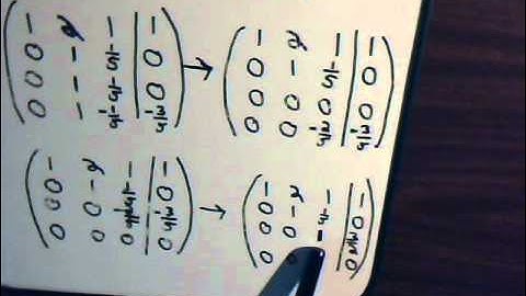 Linear Algebra Video #3: Row Echelon Form (Gaussian Elimination) -  Overdetermined System Example 2