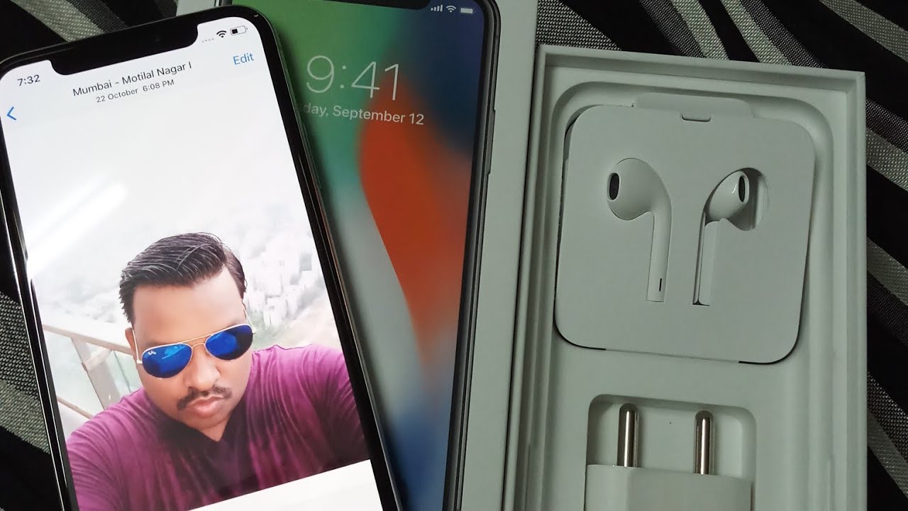 IPhone X * today open box how to look see this video system YouTube