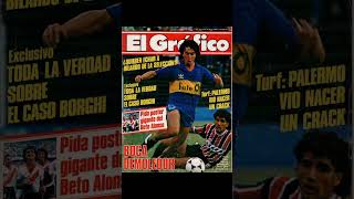 13/4/1986.Boca 3 Chacarita 1.Segundo gol de Tapia.Relato Miguel Ángel De Renzis #boca