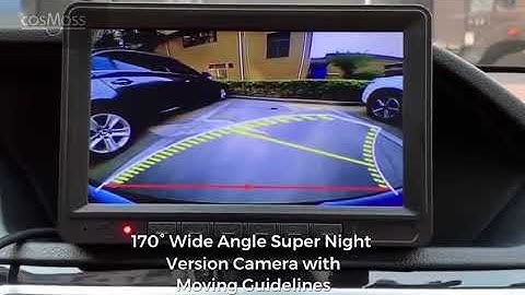 COSMOSS CAR REVERSE CAMERA WITH GUIDELINES