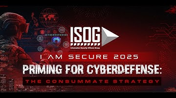 ISOG I AM SECURE 2025 TEASER