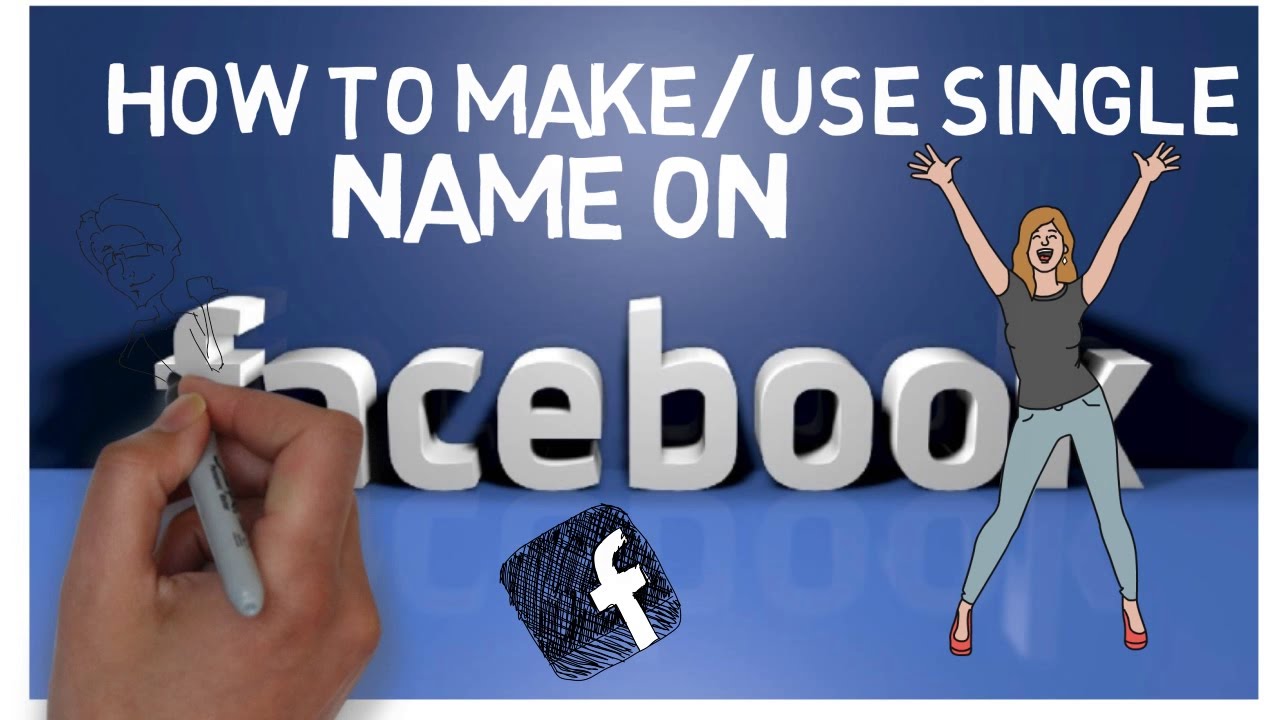 how-to-make-single-name-on-facebook-account-youtube