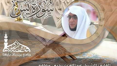 سورة يس - القارئ الشيخ د. عبدالله معافى