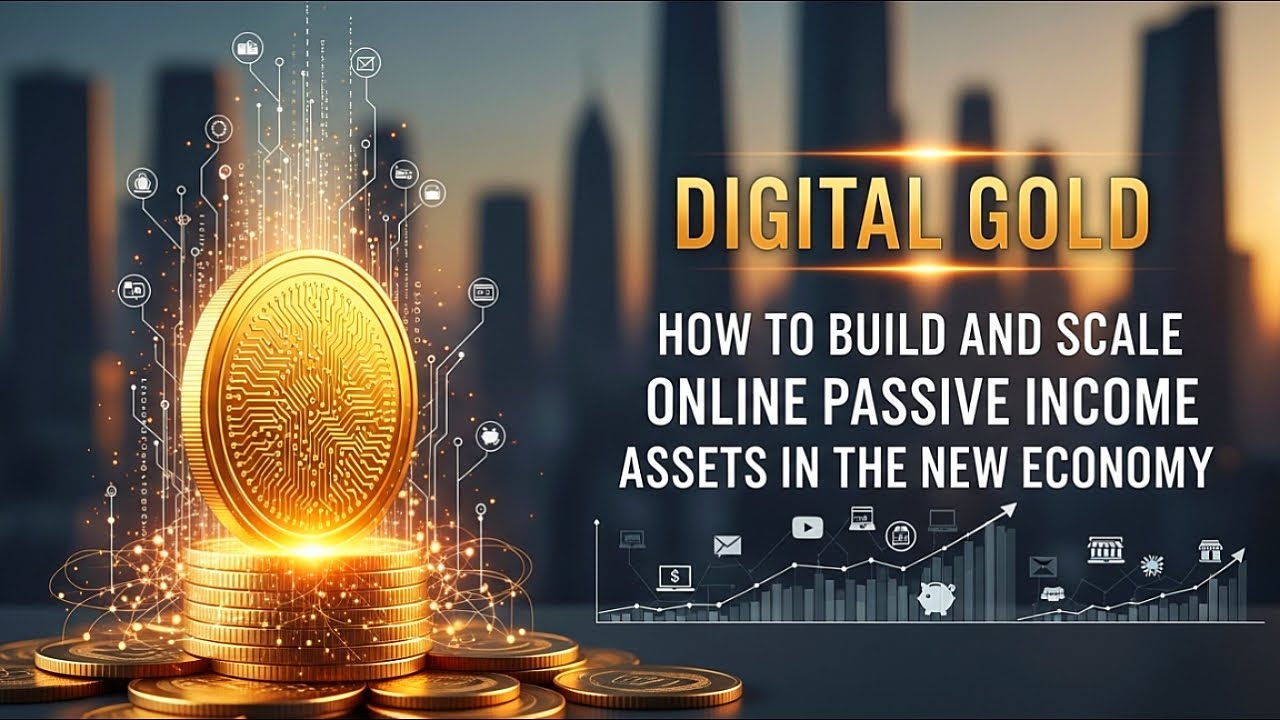 Digital Gold: How to Build and Scale Online Passive Income Assets in the New Economy
