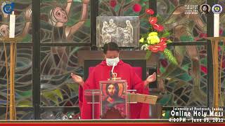 4:00 PM Holy Mass - June  5  2022  Pentecost Sunday