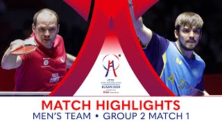 Kirill Gerassimenko (KAZ) vs Paul Drinkhall (ENG) | MT G2 - Match 1 | #ITTFWorlds2024