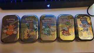 New Pokemon Paldea Friends mini tins