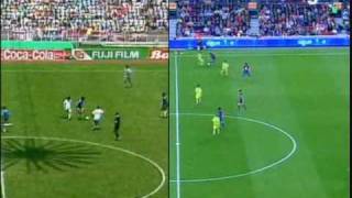 [HQ] MESSI VS MARADONA IDENTICAL GOAL