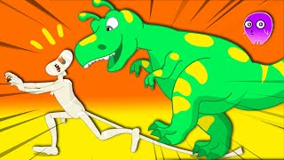 Groovy The Martian - Epic adventure: a mummy at the museum with the giant dinosaur!