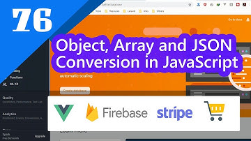 76 -  Clean up the Checkout Page  Object, Array and JSON Conversion in JavaScript