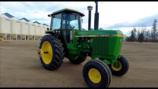 THE JD 4440 IS FRESH OFF THE ASSEMBLY LINE!