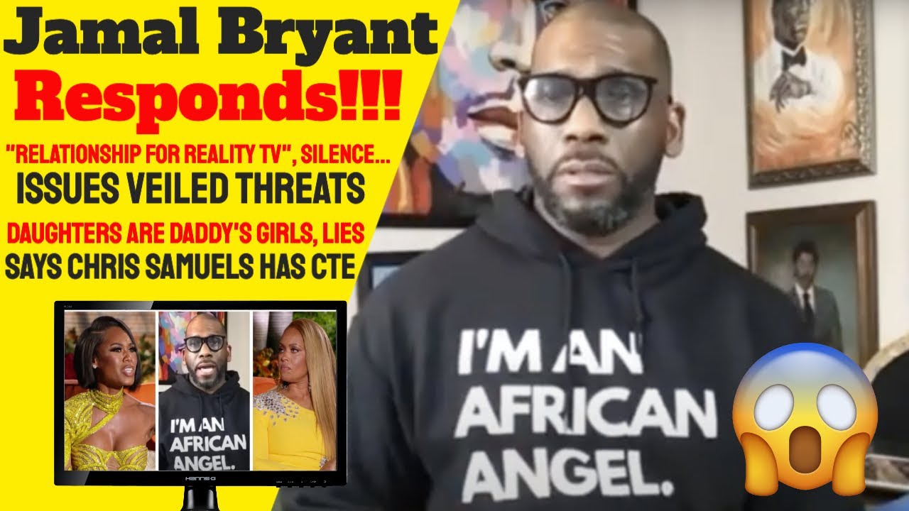 Jamal Bryant Responds to Monique Samuels  #RHOP Reunion Receipts