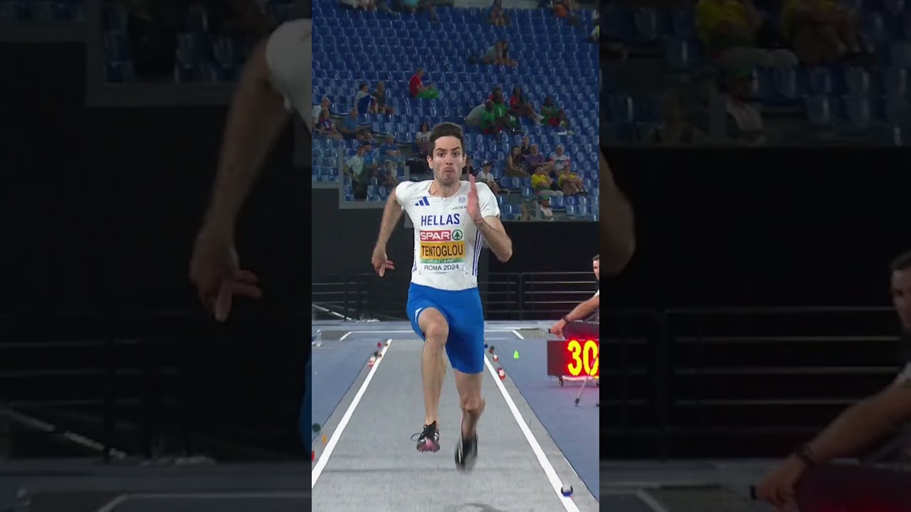 Nobody was ready for what Tentoglou just did... 😳