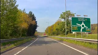 Driving the A55 in North Wales from Llanfairfechan to Currys in Bangor - 2/5/24 // dashcam footage