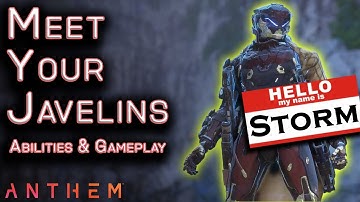Anthem Javelins: Storm - Intro, Abilities & Gameplay