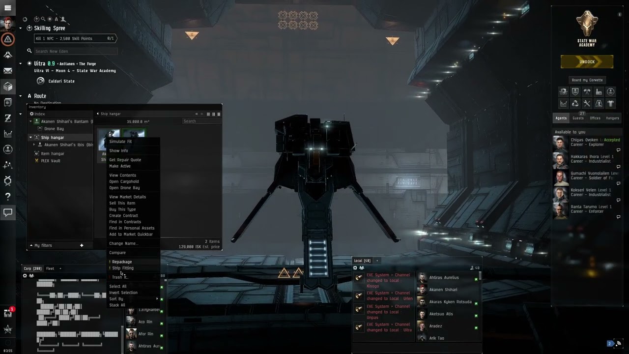 EVE ONLINE 237M ISK in first 2.5 hours of alpha account YouTube