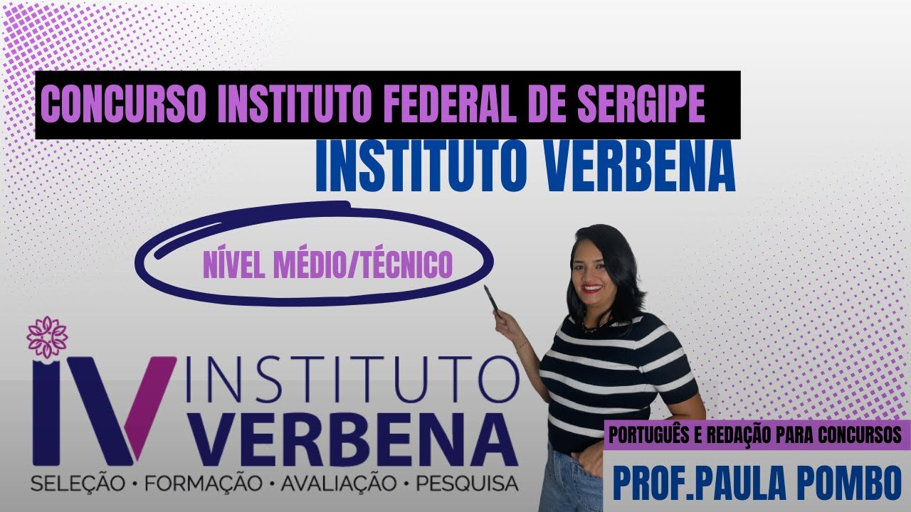 AULÃO DE VÉSPERA IFS - INSTITUTO VERBENA