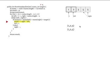 [LeetCode]259. 3Sum Smaller 中文