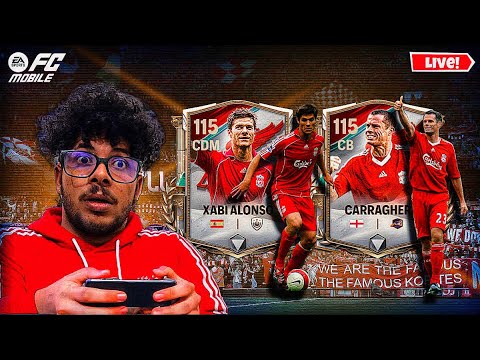 🔴 FC Mobile LIVE || CARRAGHER &amp; XABI ALONSO in TEAM ☠️ || GLORIOUS ERAS 🔥
