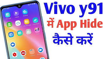 How to hide app in vivo y91 | Vivo Y91 me app hide kaise kare