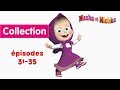 Masha et Michka - Collection 3 🐻 (31-35 épisodes) Dessins animés en Français!
