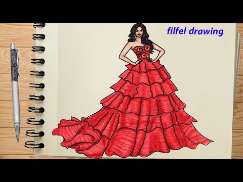 Pin by ㅤ ꧁𝚁𝙾𝚂𝙴𝙰𝙽𝙽𝙴꧂ on Dresses | Fashion drawing dresses, Old  fashion dresses, Fashion inspiration design