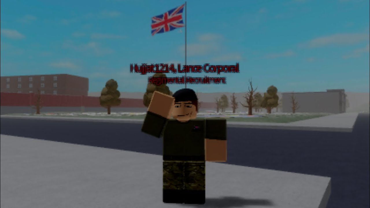 Becoming British troop in Roblox (episode-1) - YouTube