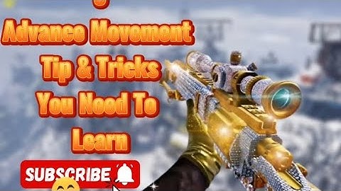 5 Advance Movement Tip & Tricks You Need To Learn In CODM
