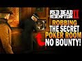 NO BOUNTY! Robbing A Secret Poker Room! Secret Safe! Red Dead Redemption 2 Easy Money [RDR2]