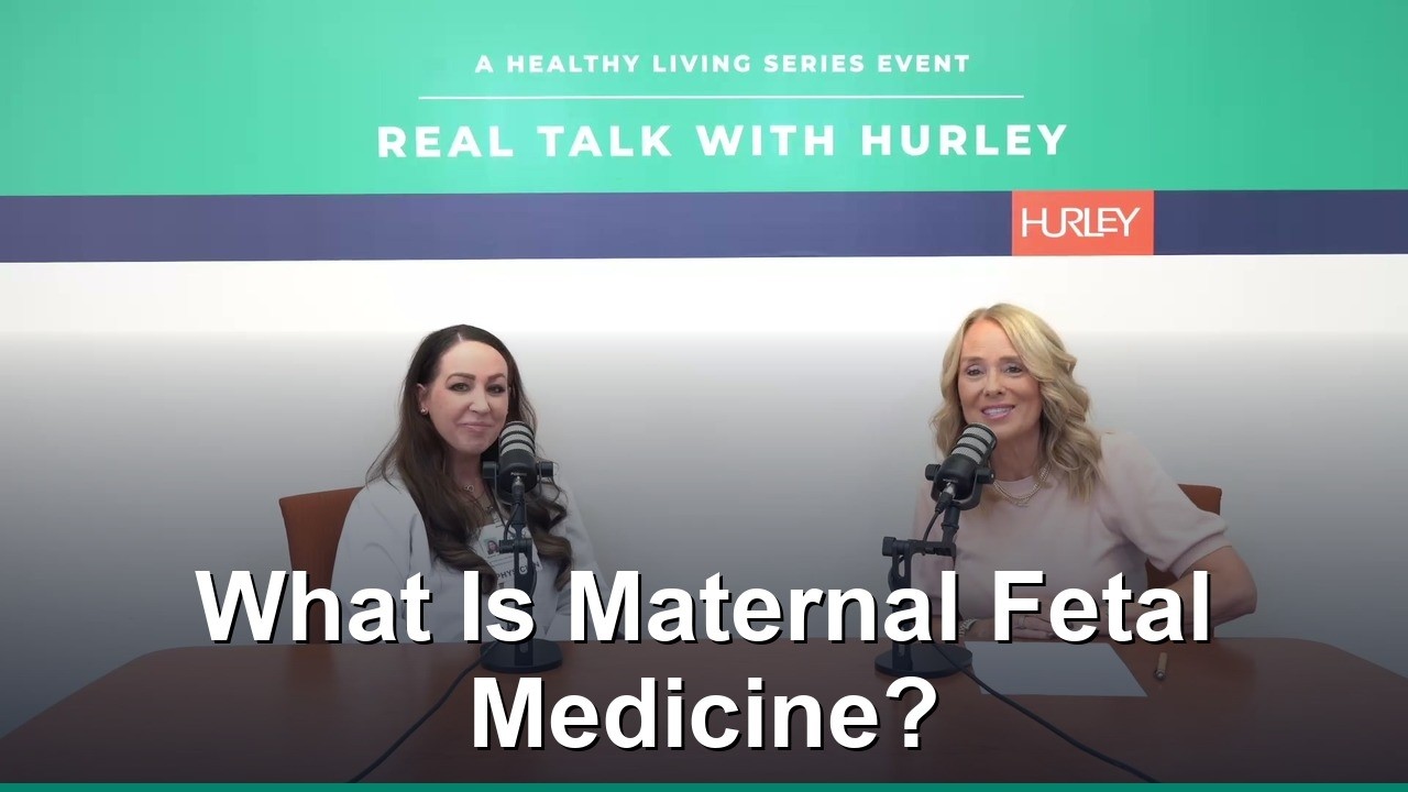 What is maternal fetal medicine, and how is it different from a regular OB?