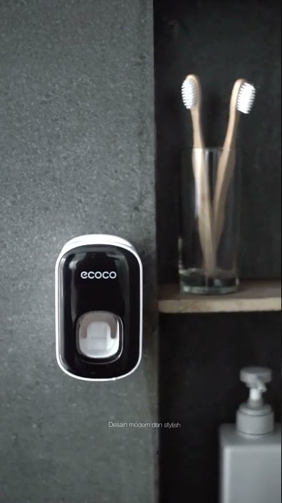 Porta Dispensador de Pasta Dental Ecoco - 001 — Universo Binario