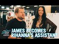 James corden was rihannas personal assistant for savage x fenty vol 3