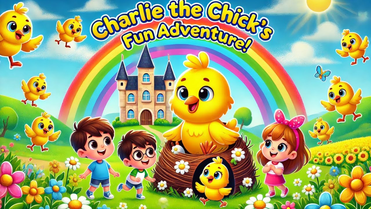 Charlie the Chick and the Three Best Friends | Heartwarming Kids’ Story"