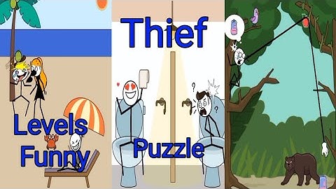 Thief Puzzle All Levels 1-140  WalkThrough Solution Gameplay || #viralvideo #thiefpuzzle