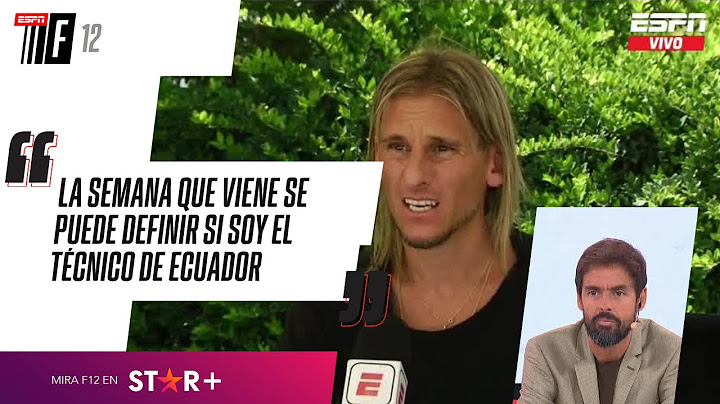 ¿BECCACECE NUEVO DT DE ECUADOR? Imperdible mano a mano con el entrenador en ESPN F12