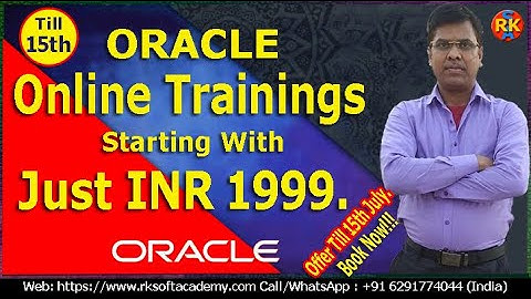 Oracle Courses Trainings | Oracle SQL PLSQL Forms DBA Trainings | Unix Shell Sripting Training