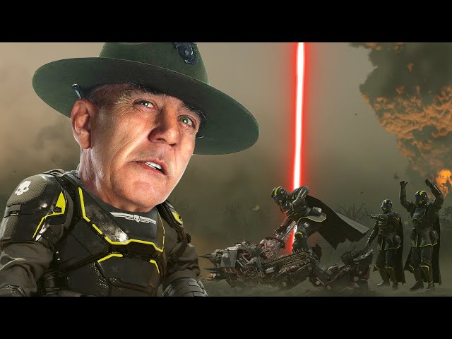 HILARIOUS SQUAD VS DRILL SERGEANT In HELLDIVERS 2! class=