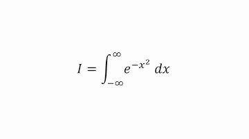 The Gaussian Integral