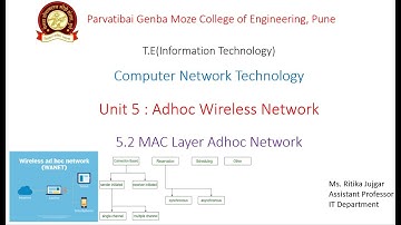 5.7 Design principles for MAC protocol in ad hoc networks | Computer Network Technology